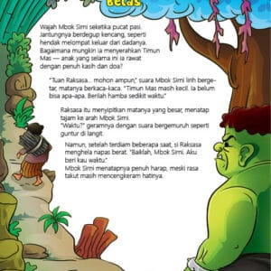 Download Ebook PDF printable Cerita Rakyat Jawa Tengah; Timun Mas dan Buto Ijo; Janji Kelam di Usia Tujuh Belas