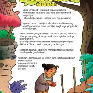 Download Ebook PDF Cerita Rakyat Jawa Tengah; Timun Mas dan Buto Ijo; Rahasia Mentimun Keemasan