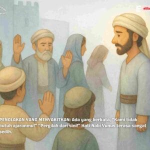 Hati Nabi Yunus AS Sedih karena Penolakan yang Menyakitkan dari kaumnya di kota Ninawa