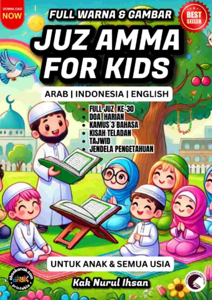 Download Ebook PDF Juz Amma for Kids Metode Ilma Cover2