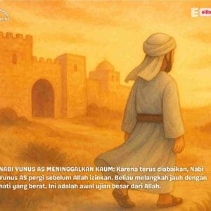 Karena Terus Diabaikan oleh kaum Ninawa yang ingkar, Nabi Yunus Meninggalkan Kaum Ninawa dengan sedih Sebelum Allah Mengizinkannya